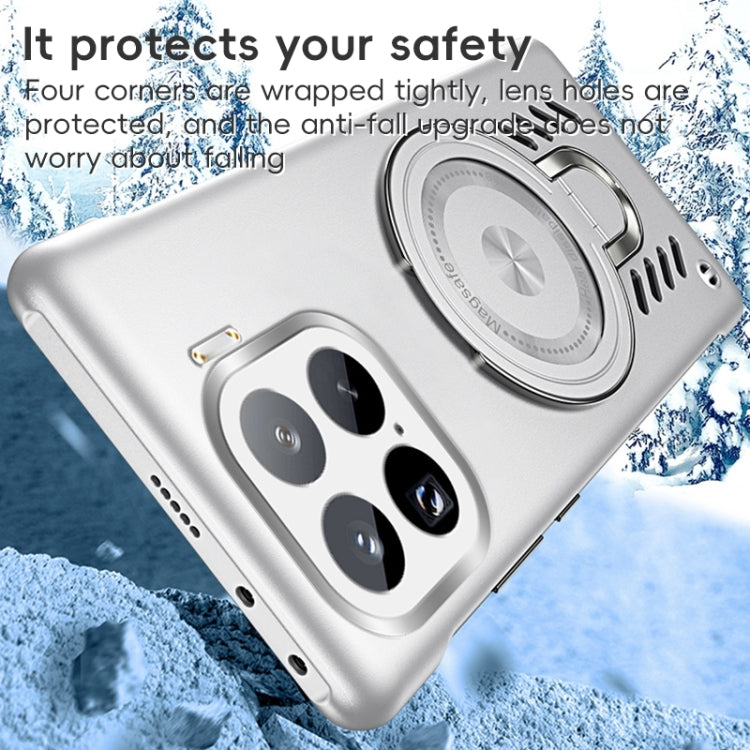 For Xiaomi 15 Ice Sense Series Graphene Cooling MagSafe Holder Phone Case