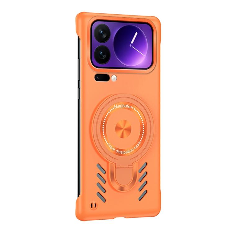 For Xiaomi 17 Pro Ice Sense Series Graphene Cooling MagSafe Holder Phone Case