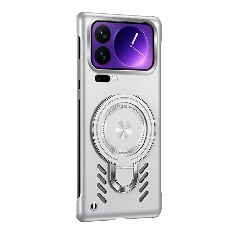 For Xiaomi 17 Pro Max Ice Sense Series Graphene Cooling MagSafe Holder Phone Case