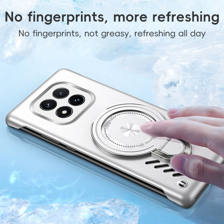 For Redmi Note 14 Pro 5G Ice Sense Series Graphene Cooling MagSafe Holder Phone Case