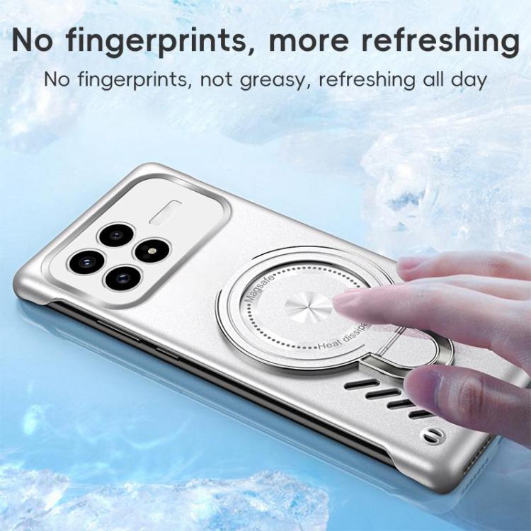 For Redmi K90 / Poco F8 Pro Ice Sense Series Graphene Cooling MagSafe Holder Phone Case