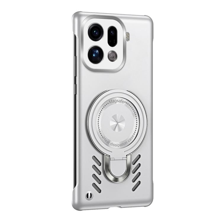For OPPO Find X9 Pro Ice Sense Series Graphene Cooling MagSafe Holder Phone Case