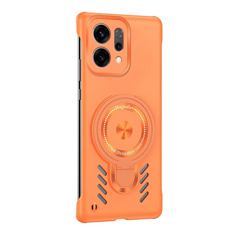 For OPPO Find X9 Ice Sense Series Graphene Cooling MagSafe Holder Phone Case