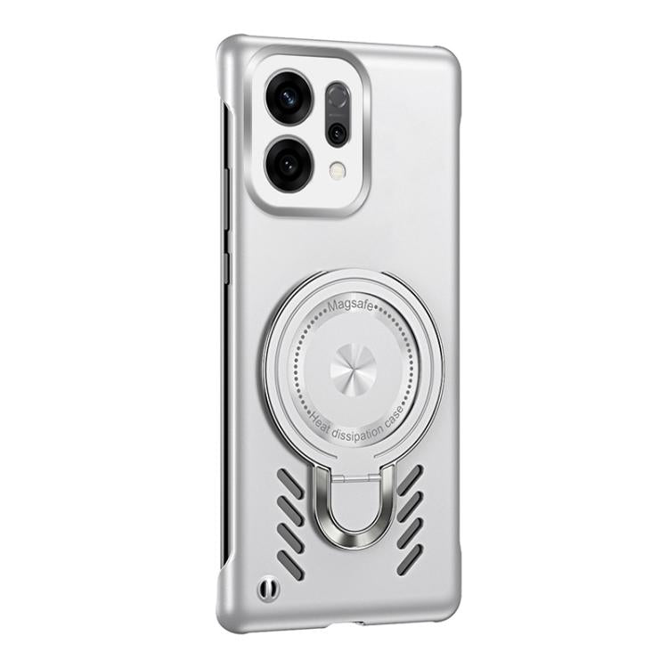 For OPPO Find X9 Ice Sense Series Graphene Cooling MagSafe Holder Phone Case