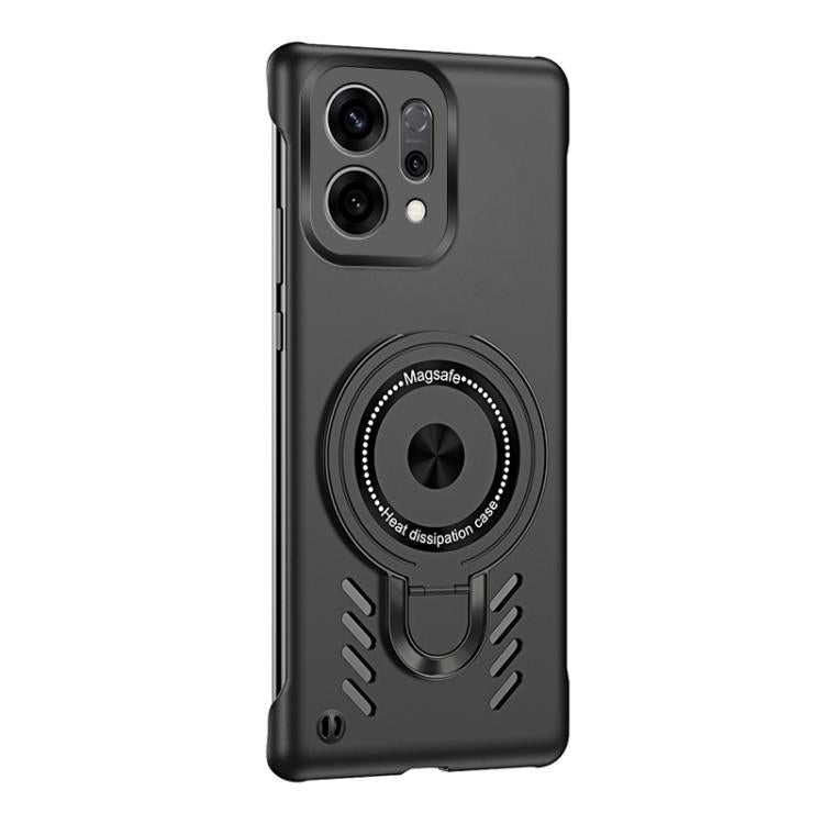 For OPPO Find X9 Ice Sense Series Graphene Cooling MagSafe Holder Phone Case