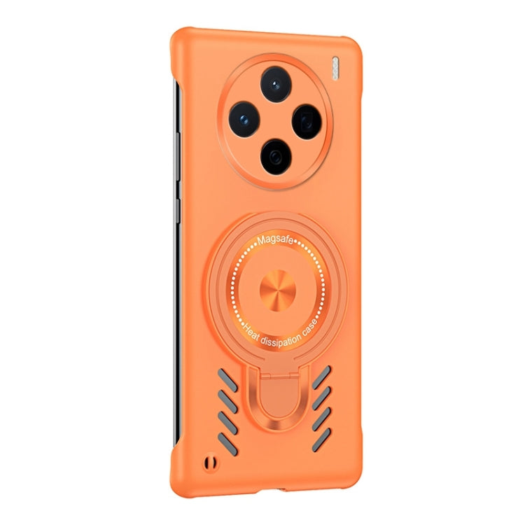 For vivo X200 Pro Ice Sense Series Graphene Cooling MagSafe Holder Phone Case