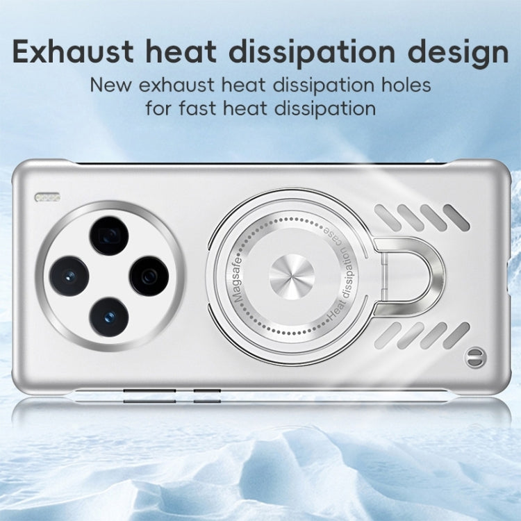 For vivo X200 Pro Ice Sense Series Graphene Cooling MagSafe Holder Phone Case
