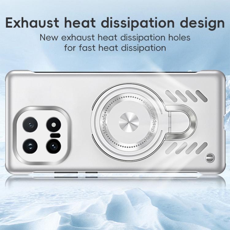 For vivo iQOO 15 Ice Sense Series Graphene Cooling MagSafe Holder Phone Case