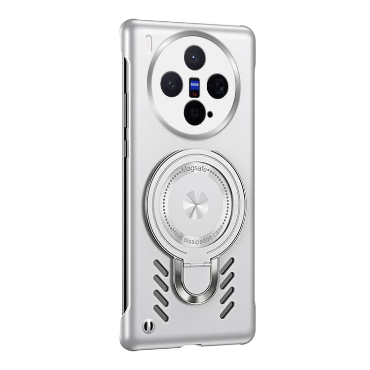 For vivo X300 Ice Sense Series Graphene Cooling MagSafe Holder Phone Case