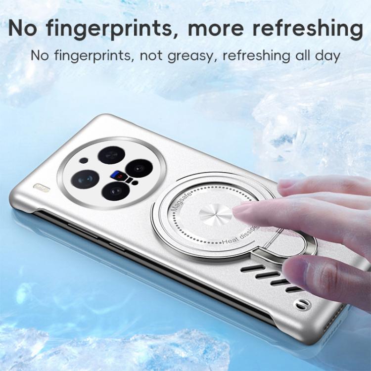For vivo X300 Pro Ice Sense Series Graphene Cooling MagSafe Holder Phone Case