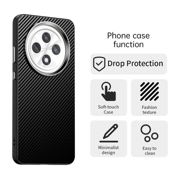 For OPPO F27 5G Carbon Fiber Series IMD Phone Case