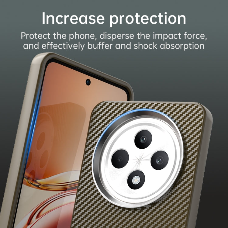 For OPPO F27 5G Carbon Fiber Series IMD Phone Case