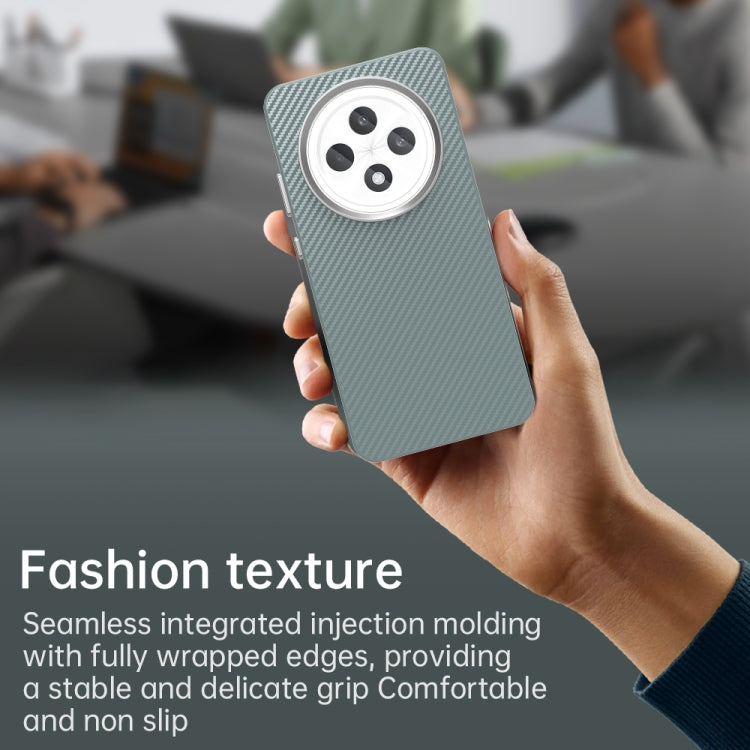 For OPPO Reno12 F 5G Carbon Fiber Series IMD Phone Case