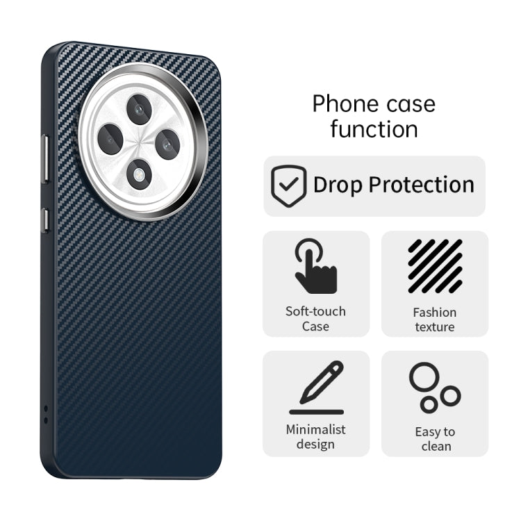 For OPPO Reno12 F 5G Carbon Fiber Series IMD Phone Case