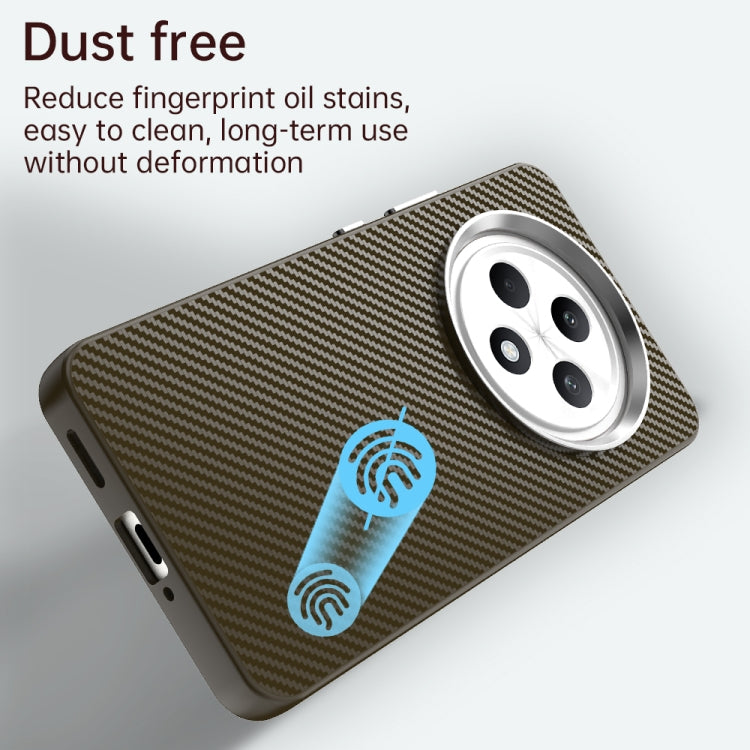 For OPPO Reno12 F 5G Carbon Fiber Series IMD Phone Case