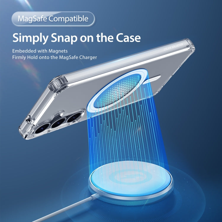 For Samsung Galaxy S25+ 5G DUX DUCIS Clin Mag Series Magsafe TPU Phone Case - Transparent