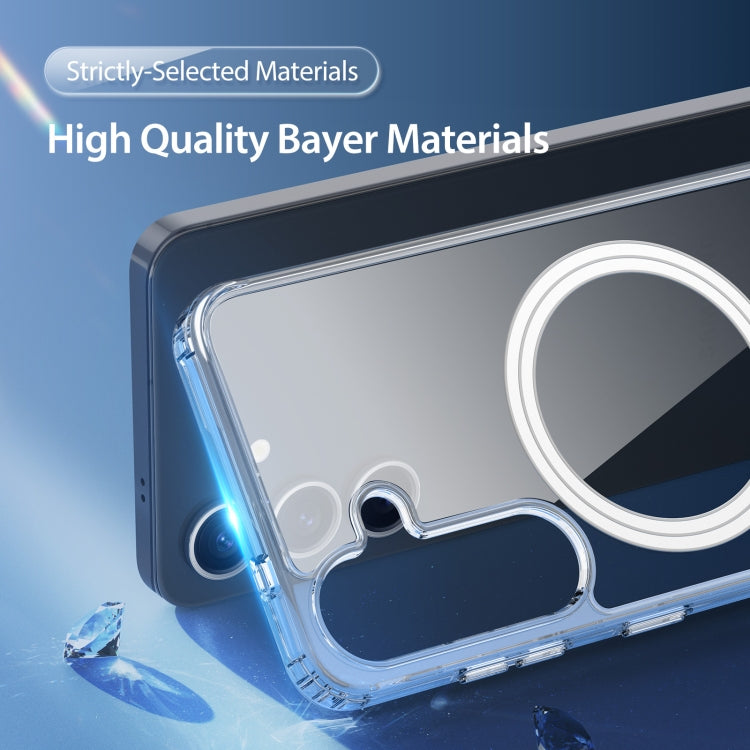 For Samsung Galaxy S25+ 5G DUX DUCIS Clin Mag Series Magsafe TPU Phone Case - Transparent