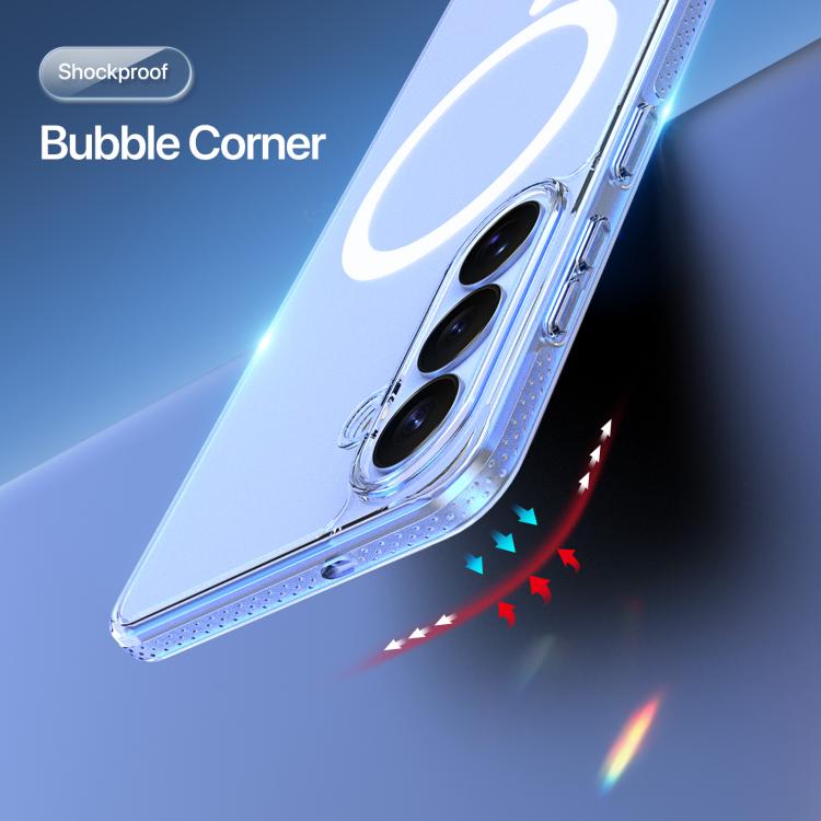 For Samsung Galaxy S26 5G DUX DUCIS Clin Mag Series Magsafe TPU Phone Case - Transparent