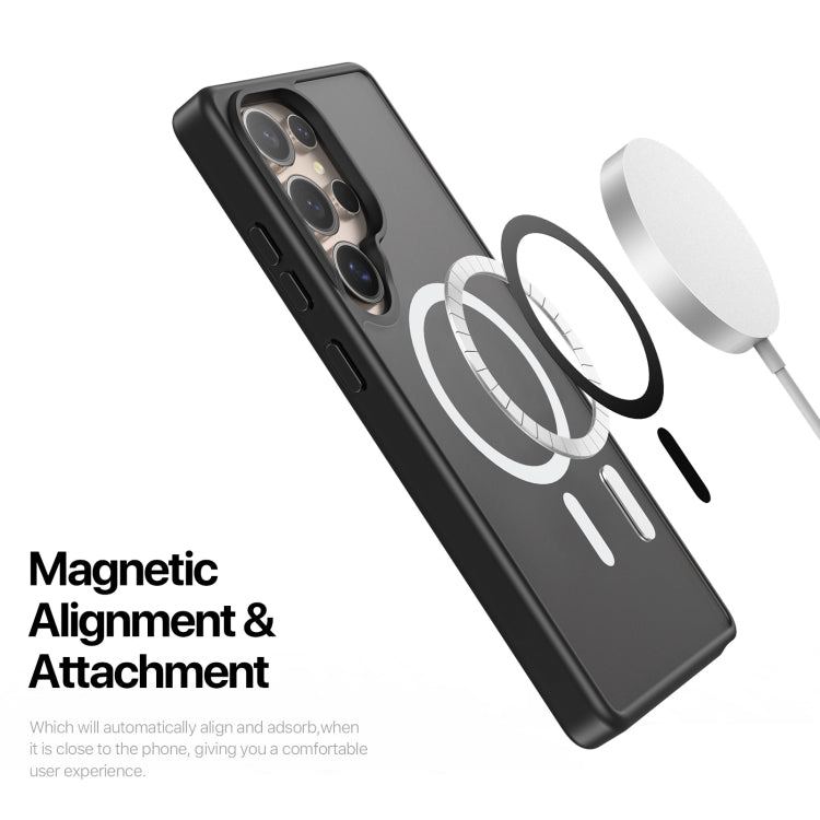 For Samsung Galaxy S25 Ultra 5G DUX DUCIS Yind Series MagSafe TPU Hybrid PC Phone Case