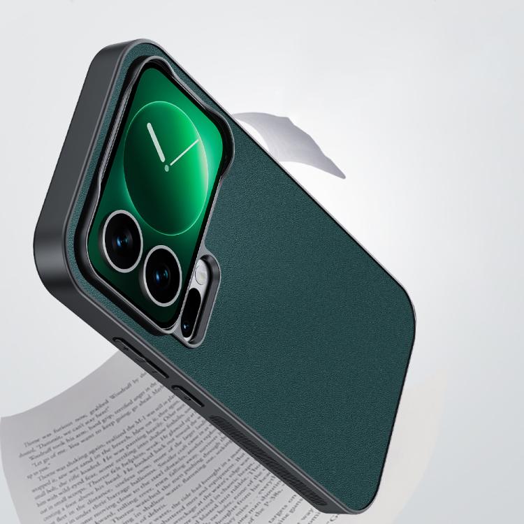 For Xiaomi 17 Pro Ultra-thin Plain Skin Leather Phone Case