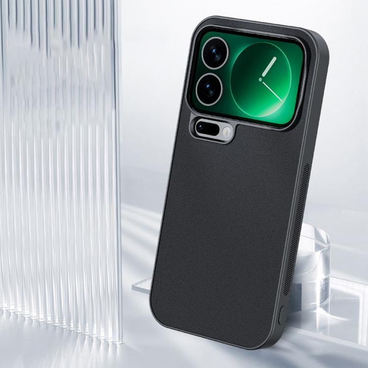For Xiaomi 17 Pro Ultra-thin Plain Skin Leather Phone Case