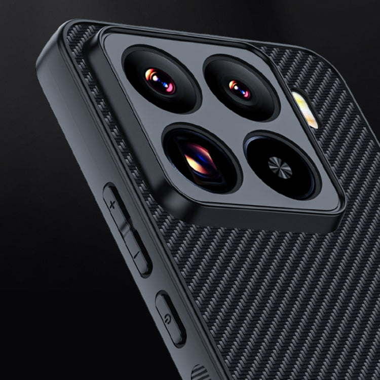 For Xiaomi 15 Ultra-thin Carbon Fiber Texture Printing Phone Case