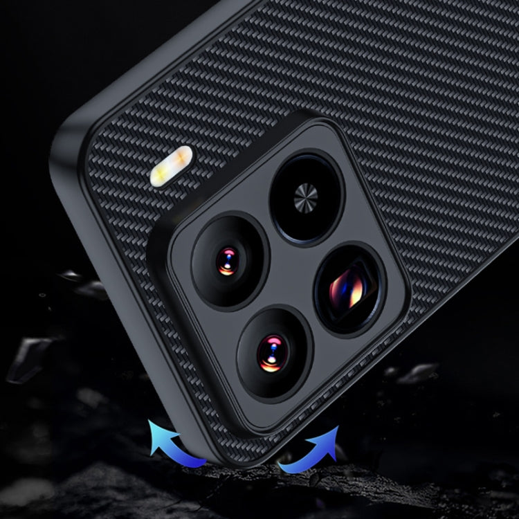 For Xiaomi 15 Ultra-thin Carbon Fiber Texture Printing Phone Case