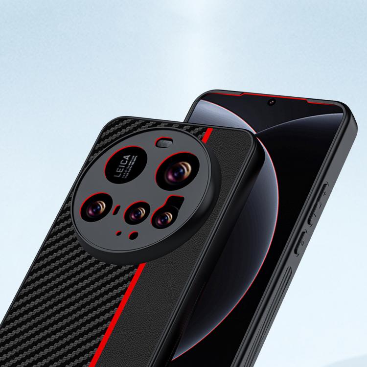 For Xiaomi 15 Ultra Ultra-thin Carbon Fiber Texture Printing Phone Case