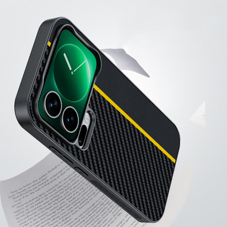 For Xiaomi 17 Pro Max Ultra-thin Carbon Fiber Texture Printing Phone Case