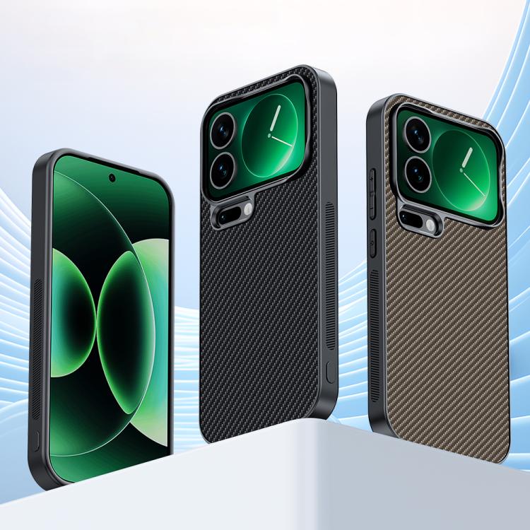For Xiaomi 17 Pro Ultra-thin Carbon Fiber Texture Printing Phone Case