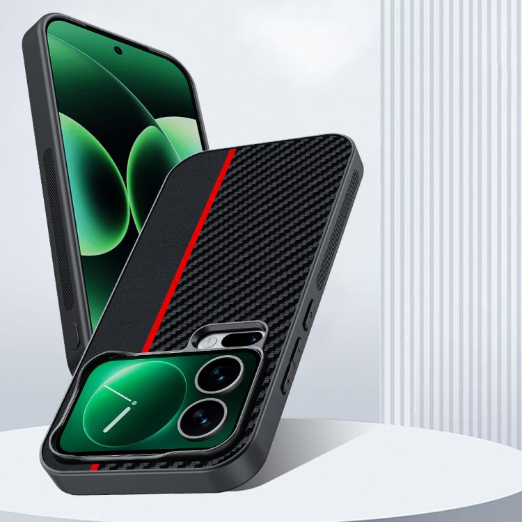 For Xiaomi 17 Pro Ultra-thin Carbon Fiber Texture Printing Phone Case