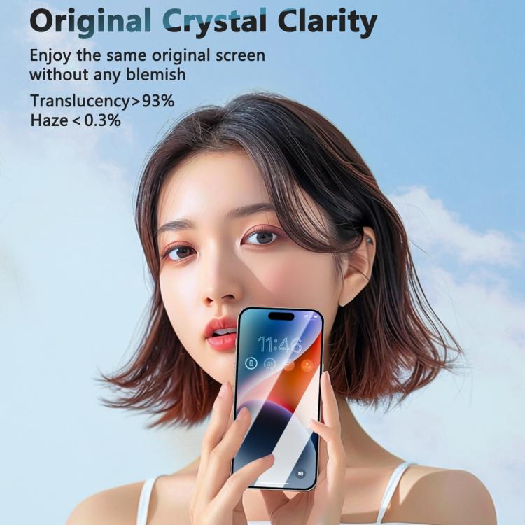 For iPhone Air JOYROOM Knight Series 2.5D Full Screen HD Tempered Glass Film