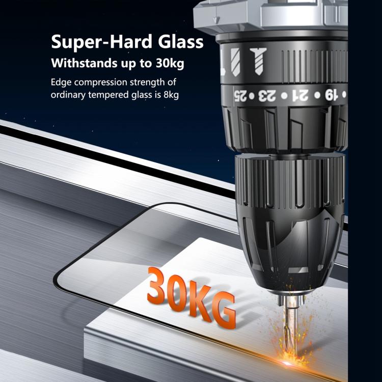 For iPhone Air JOYROOM Knight Series 2.5D Full Screen HD Tempered Glass Film