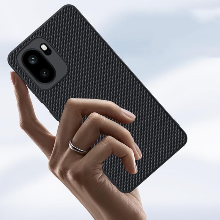 For OnePlus Ace 6 Ultra-thin Carbon Fiber Texture Printing Phone Case