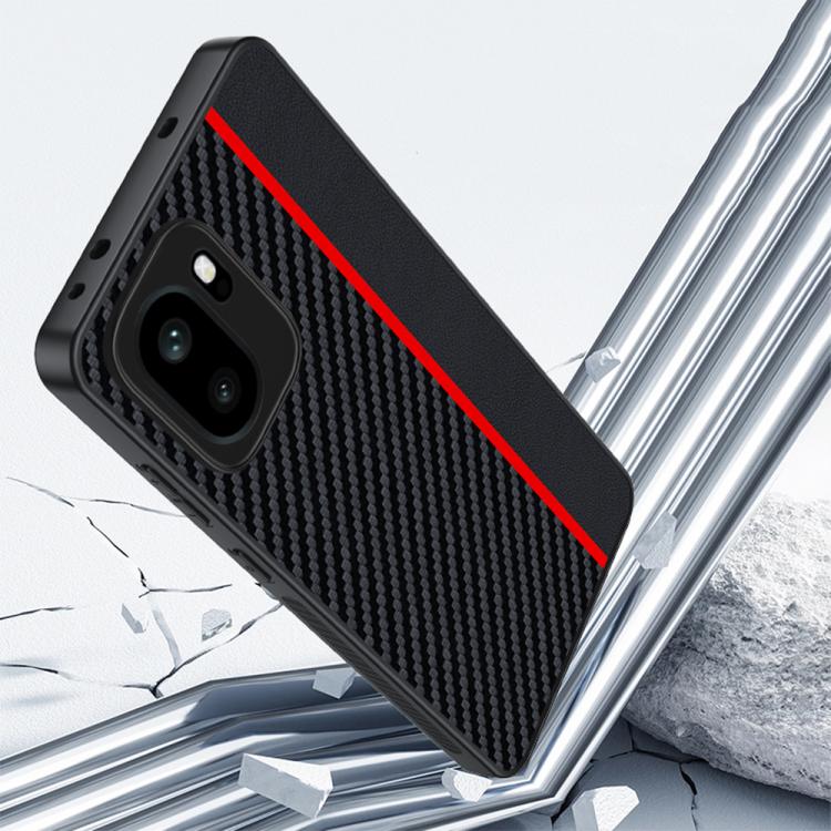 For OnePlus Ace 6 Ultra-thin Carbon Fiber Texture Printing Phone Case