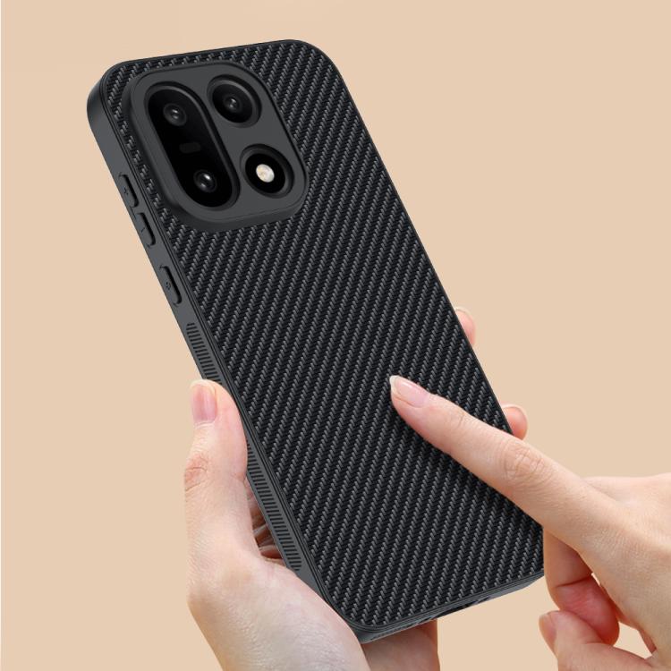 For OnePlus 15 Ultra-thin Carbon Fiber Texture Printing Phone Case