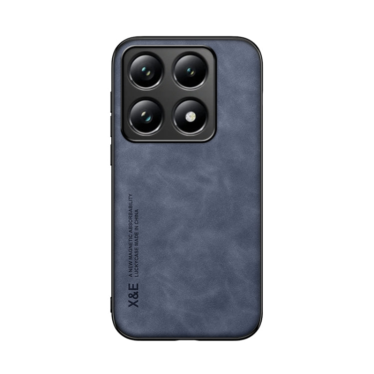 For Xiaomi 14T Pro Skin Feel Magnetic Leather Back Phone Case