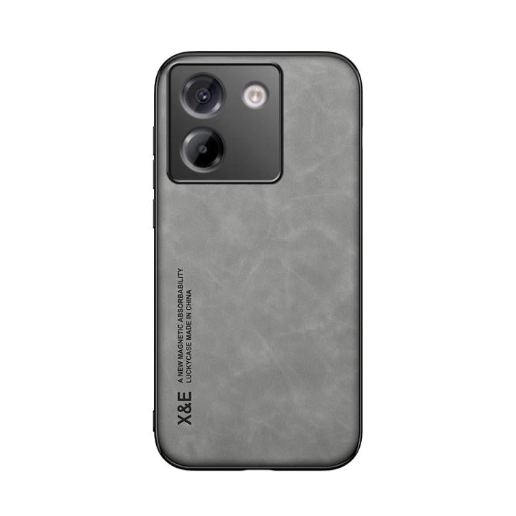 For Xiaomi Poco M7 Pro 5G Skin Feel Magnetic Leather Back Phone Case