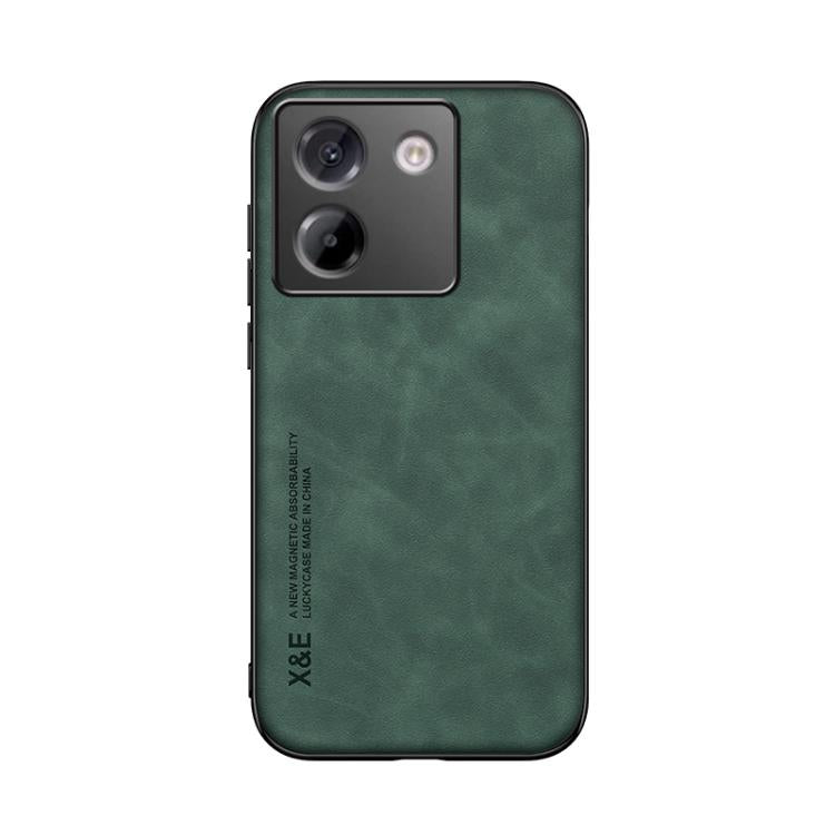 For Xiaomi Poco M7 Pro 5G Skin Feel Magnetic Leather Back Phone Case