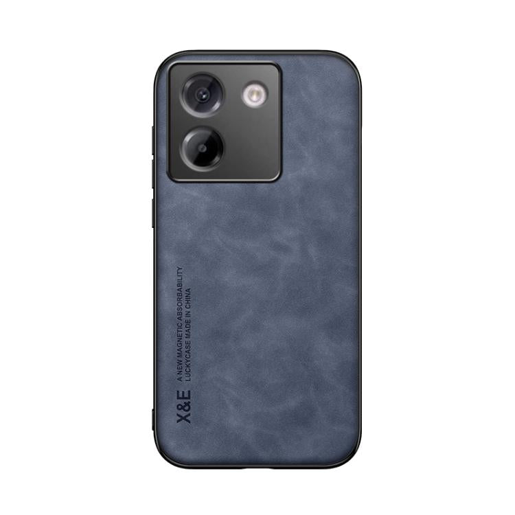 For Xiaomi Poco M7 Pro 5G Skin Feel Magnetic Leather Back Phone Case