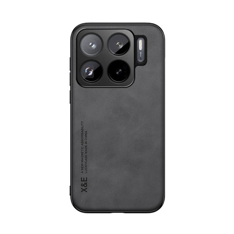 For Xiaomi  15S Pro Skin Feel Magnetic Leather Back Phone Case