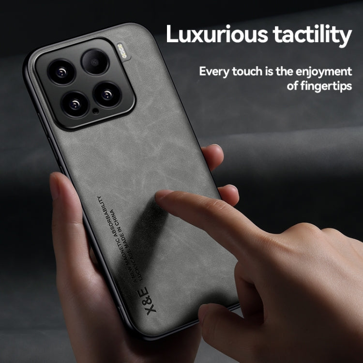 For Xiaomi 12T Pro Skin Feel Magnetic Leather Back Phone Case