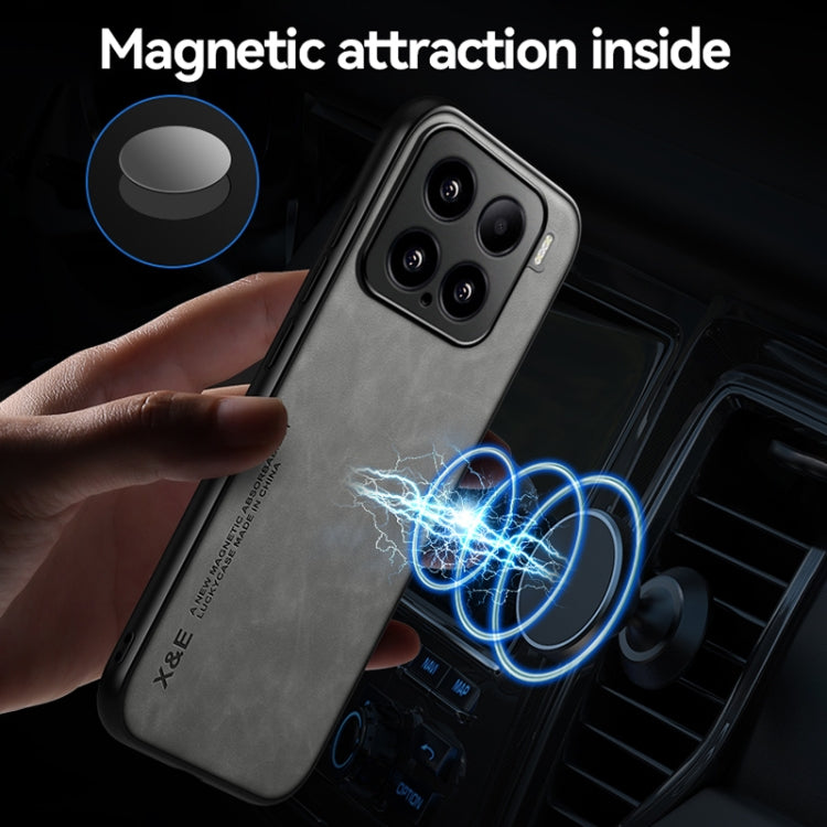 For Xiaomi 12T Pro Skin Feel Magnetic Leather Back Phone Case