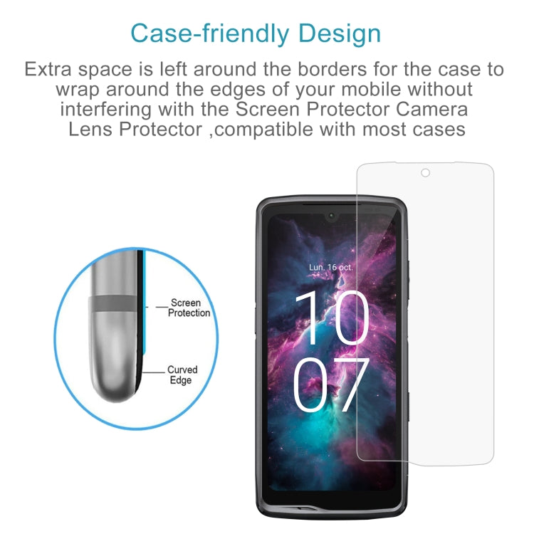 For Crosscall Stellar-M6 10pcs 3D 0.3mm Fine Hole High Aluminum Tempered Glass Film