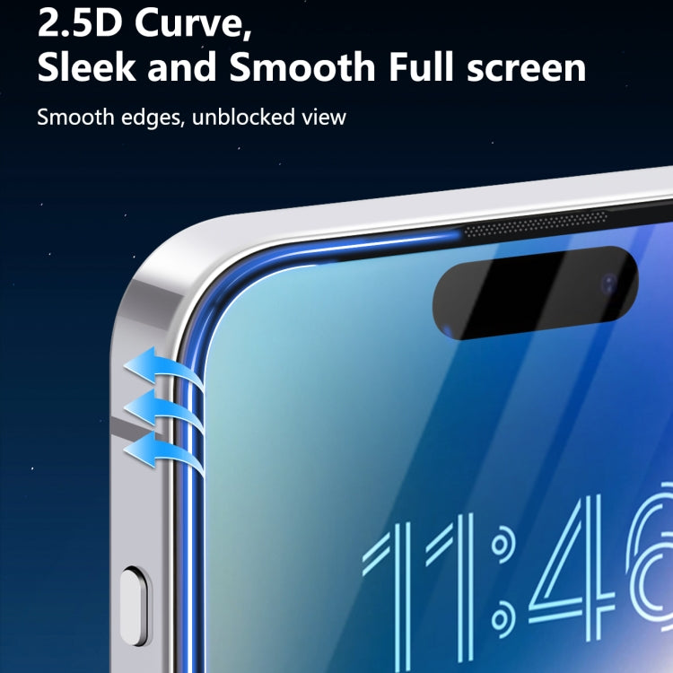 For iPhone 16 Pro JOYROOM Zero Sense Series 2.5D Full Screen Privacy Tempered Glass Film