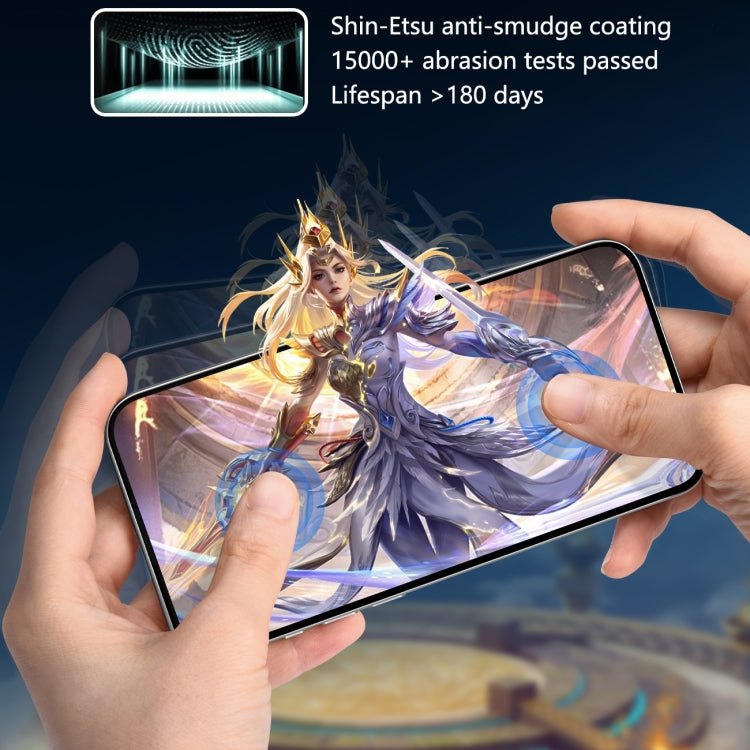 For iPhone 16 Plus / 15 Plus JOYROOM Zero Sense Series 2.5D Full Screen Privacy Tempered Glass Film