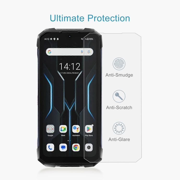 For HOTWAV Hyper 7 Pro 5G 50pcs 3D 0.3mm Fine Hole High Aluminum Tempered Glass Film