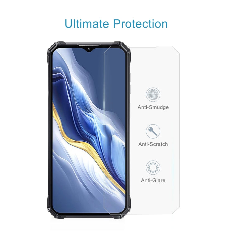 For Oukitel WP36 Pro 10pcs 3D 0.3mm Fine Hole High Aluminum Tempered Glass Film