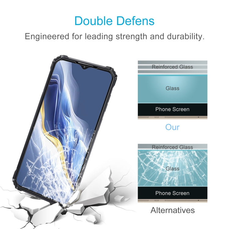 For Oukitel WP36 Pro 10pcs 3D 0.3mm Fine Hole High Aluminum Tempered Glass Film