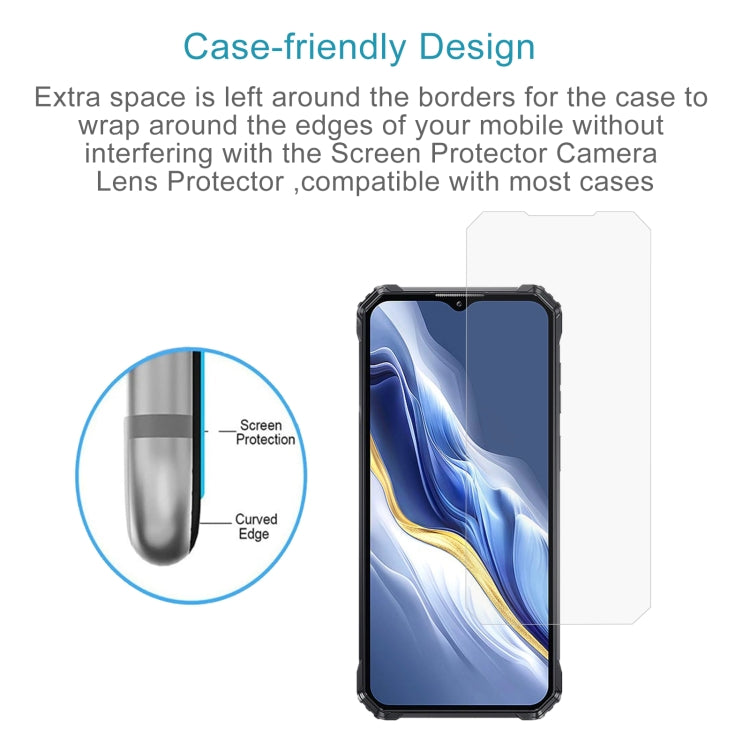 For Oukitel WP36 Pro 50pcs 3D 0.3mm Fine Hole High Aluminum Tempered Glass Film